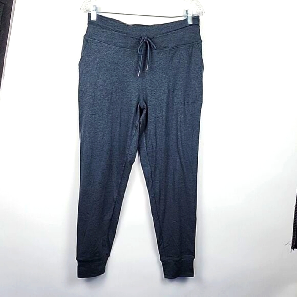 LOLE womens medium stretchy joggers pants tie waist pockets nwot comfy soft cozy
